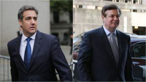 Michael Cohen y Paul Manafort
