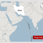 alcance de los misiles de Irán